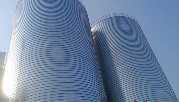 桐梓2座混凝土高架卷板仓